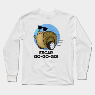 Escar-go-go-go Cute French Snail Pun Long Sleeve T-Shirt